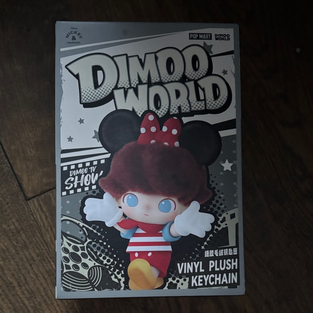 Dimoo World Vinyl Plush Keychain